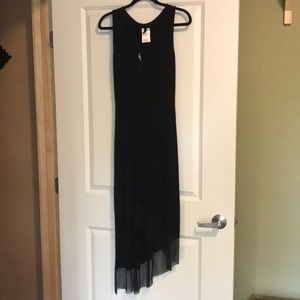 BCBGMaxAzria knit asymmetrical high-low dress